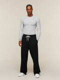 Gymshark Cotton Seamless Long Sleeve T-Shirt — Soft Grey Marl — 5