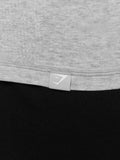 Gymshark Cotton Seamless Long Sleeve T-Shirt — Soft Grey Marl — 7
