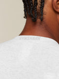 Gymshark Cotton Seamless Long Sleeve T-Shirt — White Grey Marl — 7