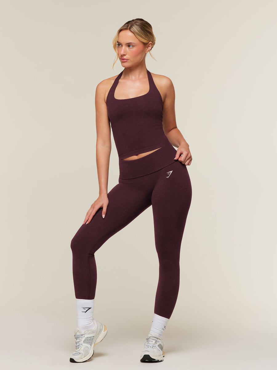 Gymshark CottonMove™ Leggings — Calm Purple Marl — 5
