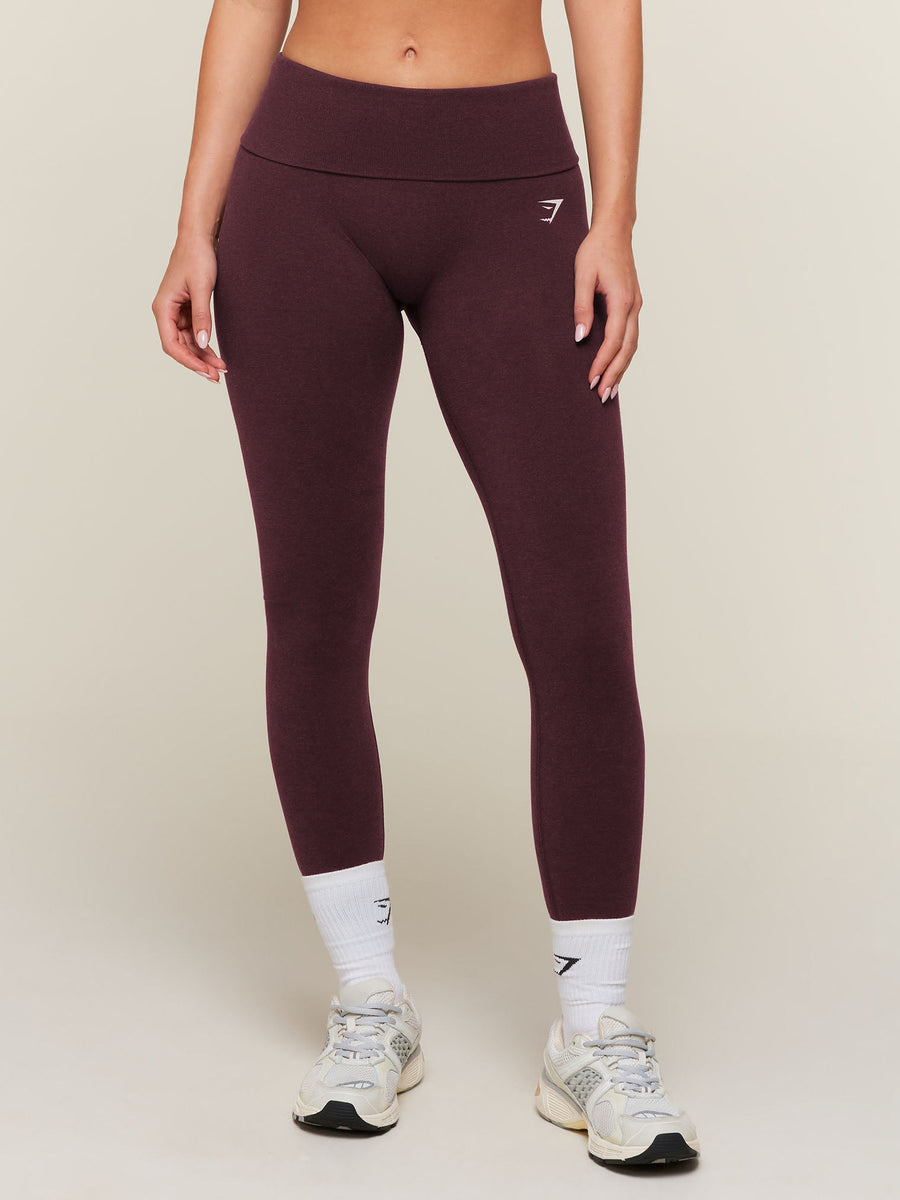 Gymshark CottonMove™ Leggings — Calm Purple Marl — 1