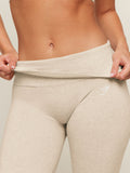 Gymshark CottonMove™ Leggings — Oat Marl — 7