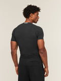 Gymshark Cotton Seamless T-Shirt — Black Marl — 2