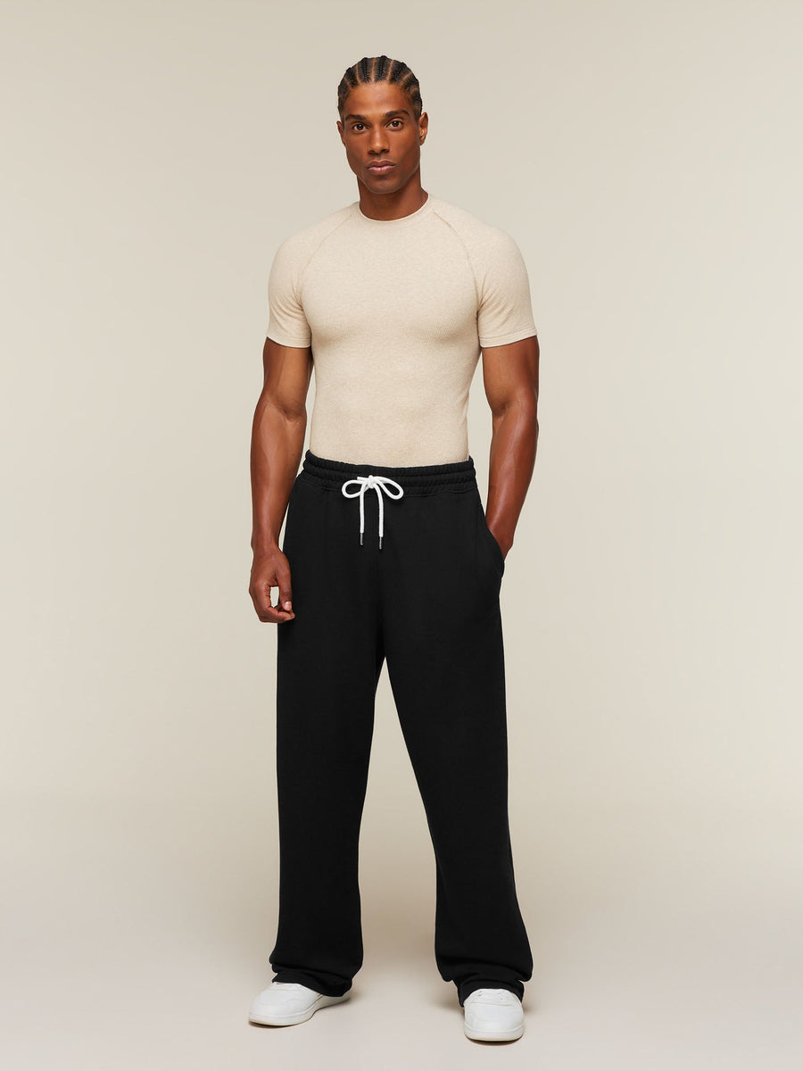 Gymshark Cotton Seamless T-Shirt — Oat Marl — 4