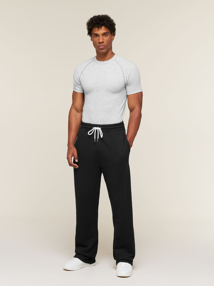 Gymshark Cotton Seamless T-Shirt — Soft Grey Marl — 4