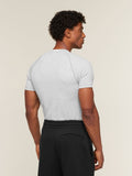Gymshark Cotton Seamless T-Shirt — Soft Grey Marl — 2