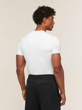 Gymshark Cotton Seamless T-Shirt — White Grey Marl — 2