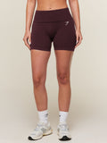 Gymshark CottonMove™ Shorts — Calm Purple Marl — 1