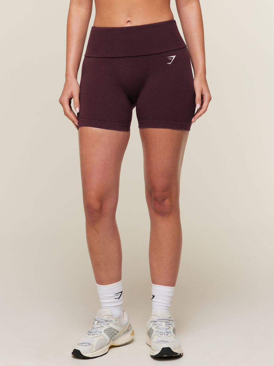 Gymshark CottonMove™ Shorts — Calm Purple Marl — 1