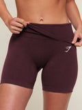 Gymshark CottonMove™ Shorts — Calm Purple Marl — 6