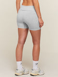 Gymshark CottonMove™ Shorts — Soft Grey Marl — 2
