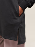Gymshark Covered Pullover — Black — 6