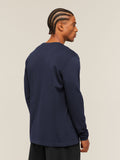 Gymshark Crest Long Sleeve T-Shirt — Heavy Blue — 2
