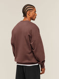 Gymshark Crest Oversized Crew — Espresso Brown — 2
