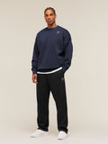 Gymshark Crest Oversized Crew — Heavy Blue — 3