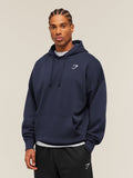 Gymshark Crest Oversized Hoodie — Heavy Blue — 3