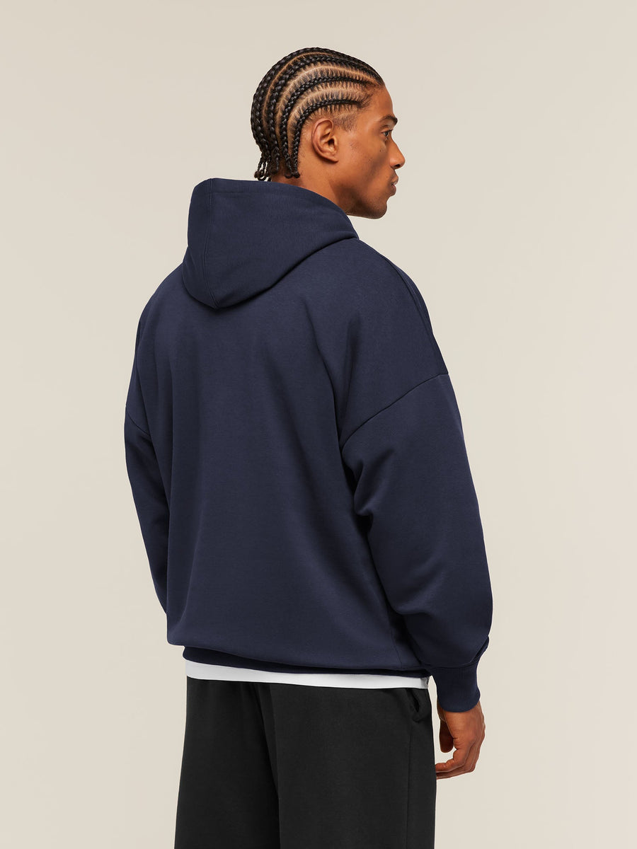 Gymshark Crest Oversized Hoodie — Heavy Blue — 2