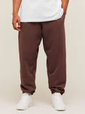Gymshark Crest Oversized Joggers — Espresso Brown — 3