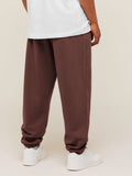 Gymshark Crest Oversized Joggers — Espresso Brown — 2