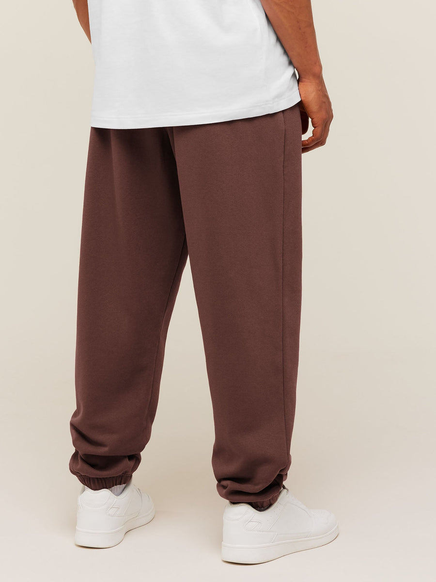 Gymshark Crest Oversized Joggers — Espresso Brown — 2
