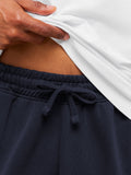 Gymshark Crest Oversized Joggers — Heavy Blue — 4