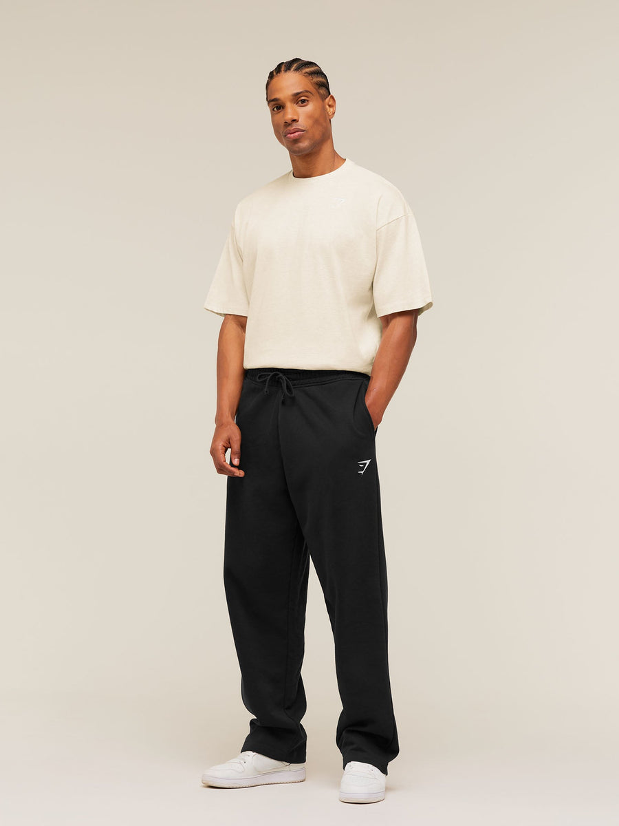 Gymshark Crest Oversized T-Shirt — Bros Chalk Marl — 4