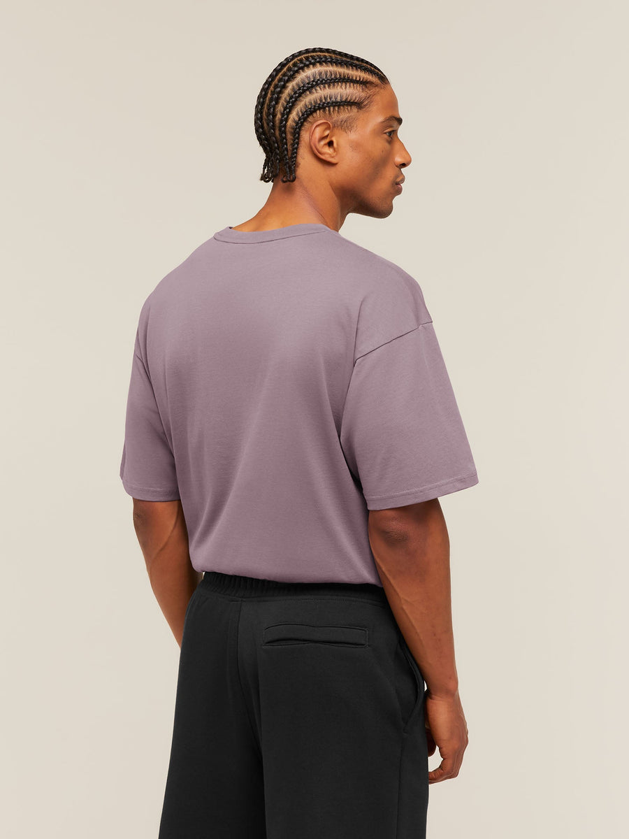 Gymshark Crest Oversized T-Shirt — Dusk Purple — 2