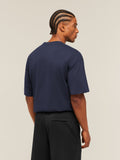 Gymshark Crest Oversized T-Shirt — Heavy Blue — 2