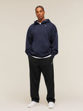Gymshark Crest Oversized Zip Up Hoodie — Heavy Blue — 5