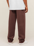 Gymshark Crest Straight Leg Joggers — Espresso Brown — 2