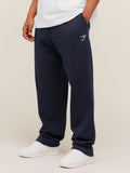 Gymshark Crest Straight Leg Joggers — Heavy Blue — 1