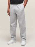 Gymshark Crest Straight Leg Joggers — Light Grey Marl — 1