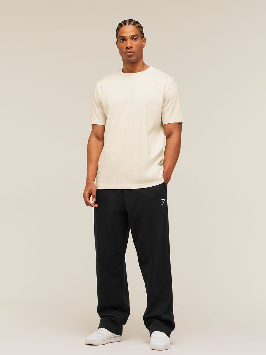 Gymshark Crest T-Shirt — Bros Chalk Marl — 5