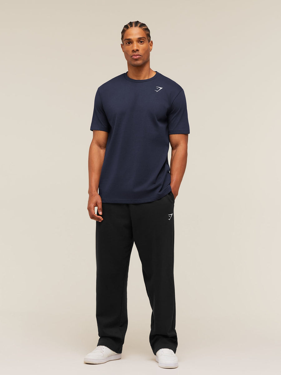 Gymshark Crest T-Shirt — Heavy Blue — 5