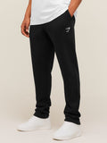 Gymshark Crest Tapered Joggers — Black — 1