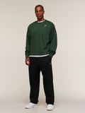 Gymshark Crest Oversized Crew — Earth Green — 5