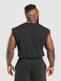 Gymshark Critical Cut Off Tank — Black — 2
