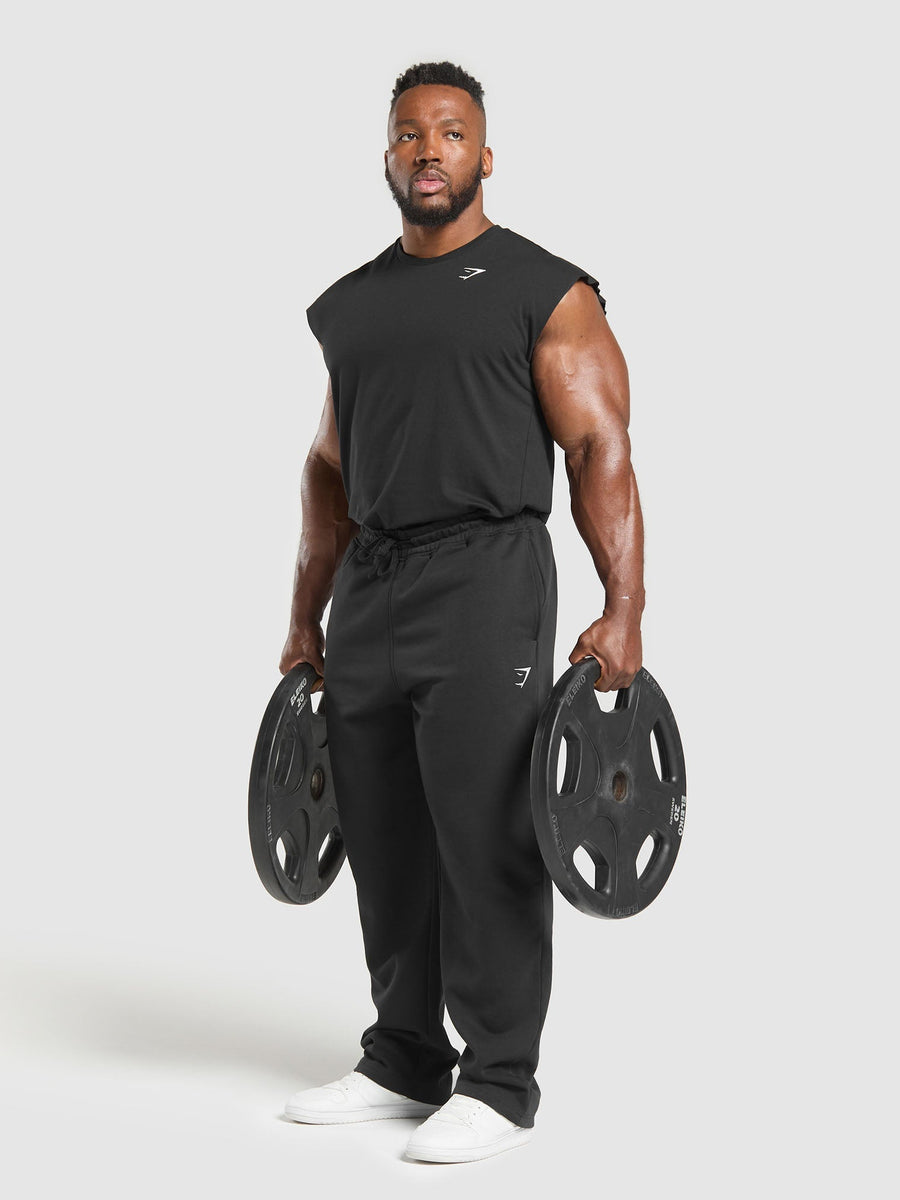 Gymshark Critical Cut Off Tank — Black — 3