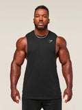 Gymshark Critical 2.0 Drop Arm Tank — Black — 5