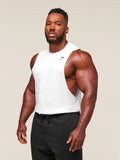 Gymshark Critical 2.0 Drop Arm Tank — White — 3