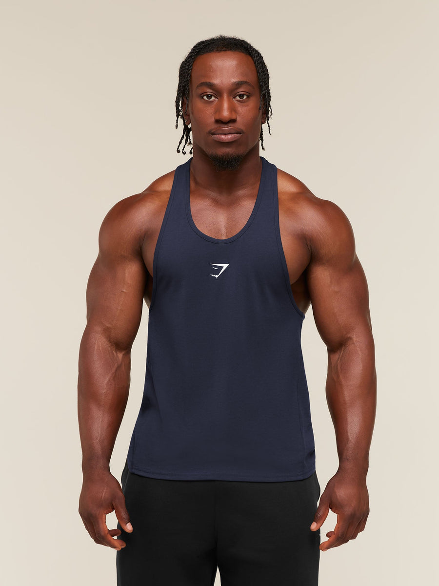 Gymshark Critical 2.0 Stringer — Heavy Blue — 1