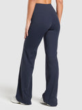 Gymshark Crossover Tall Flared Leggings — Heavy Blue — 2