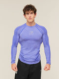 Gymshark Devant Seamless Long Sleeve T-Shirt — Amethyst — 1