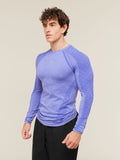 Gymshark Devant Seamless Long Sleeve T-Shirt — Amethyst — 4