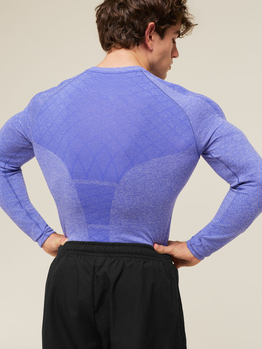 Gymshark Devant Seamless Long Sleeve T-Shirt — Amethyst — 7