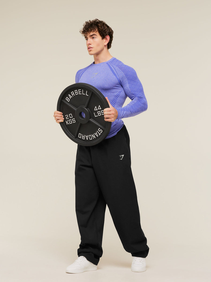Gymshark Devant Seamless Long Sleeve T-Shirt — Amethyst — 5