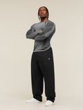 Gymshark Devant Seamless Long Sleeve T-Shirt — Black — 5