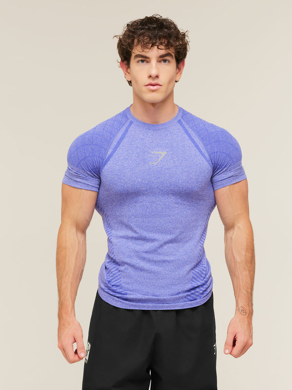 Gymshark Devant Seamless T-Shirt — Amethyst