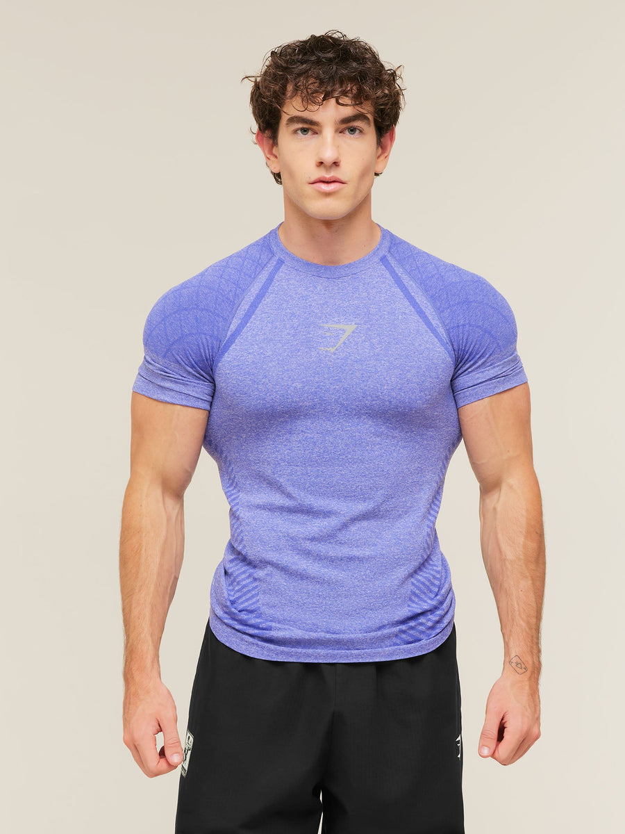 Gymshark Devant Seamless T-Shirt — Amethyst — 1