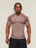 Gymshark Devant Seamless T-Shirt — Espresso Brown — 1